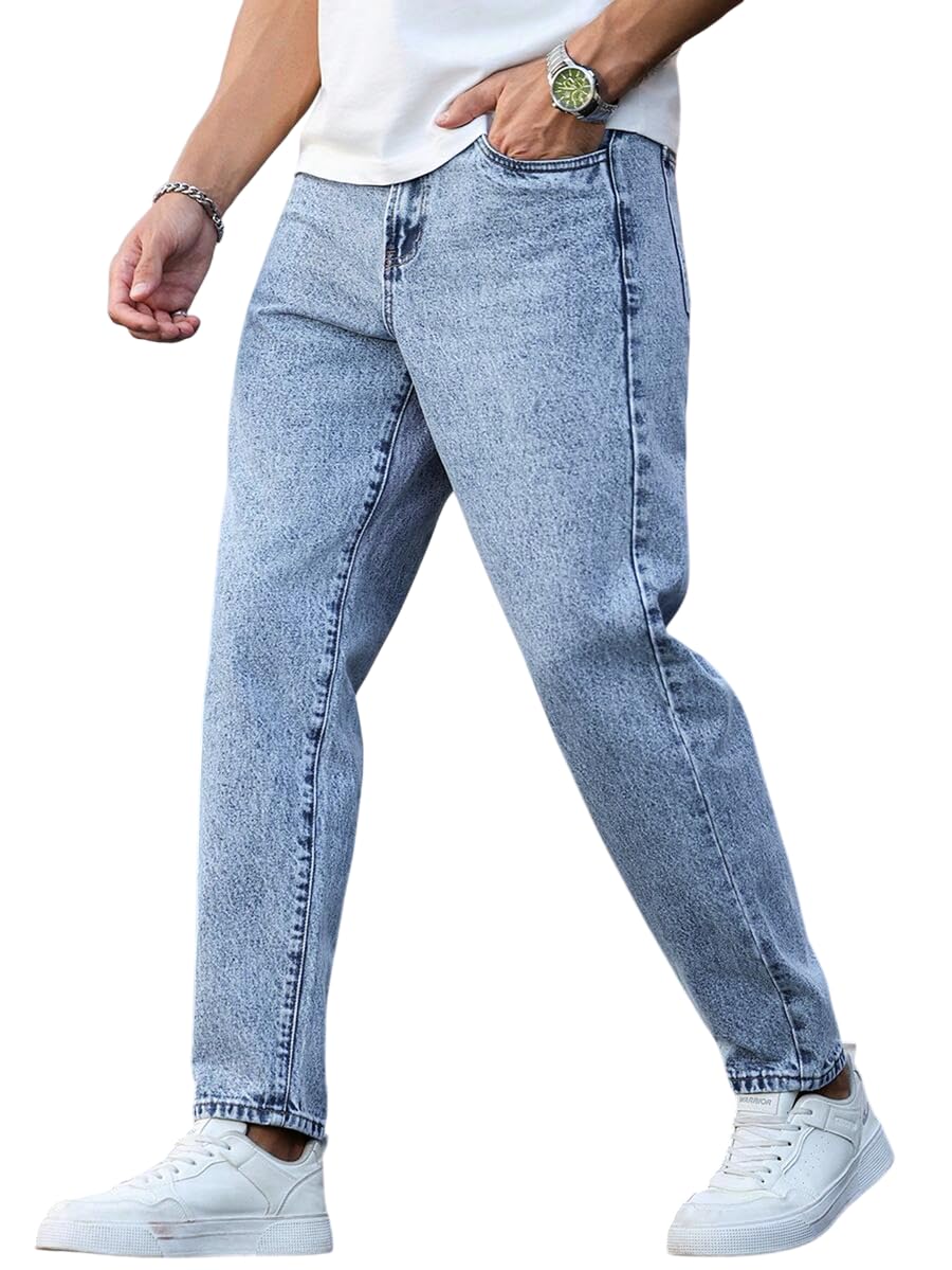 Buy Tagas Men's Tapered Fit Jeans - Image 1