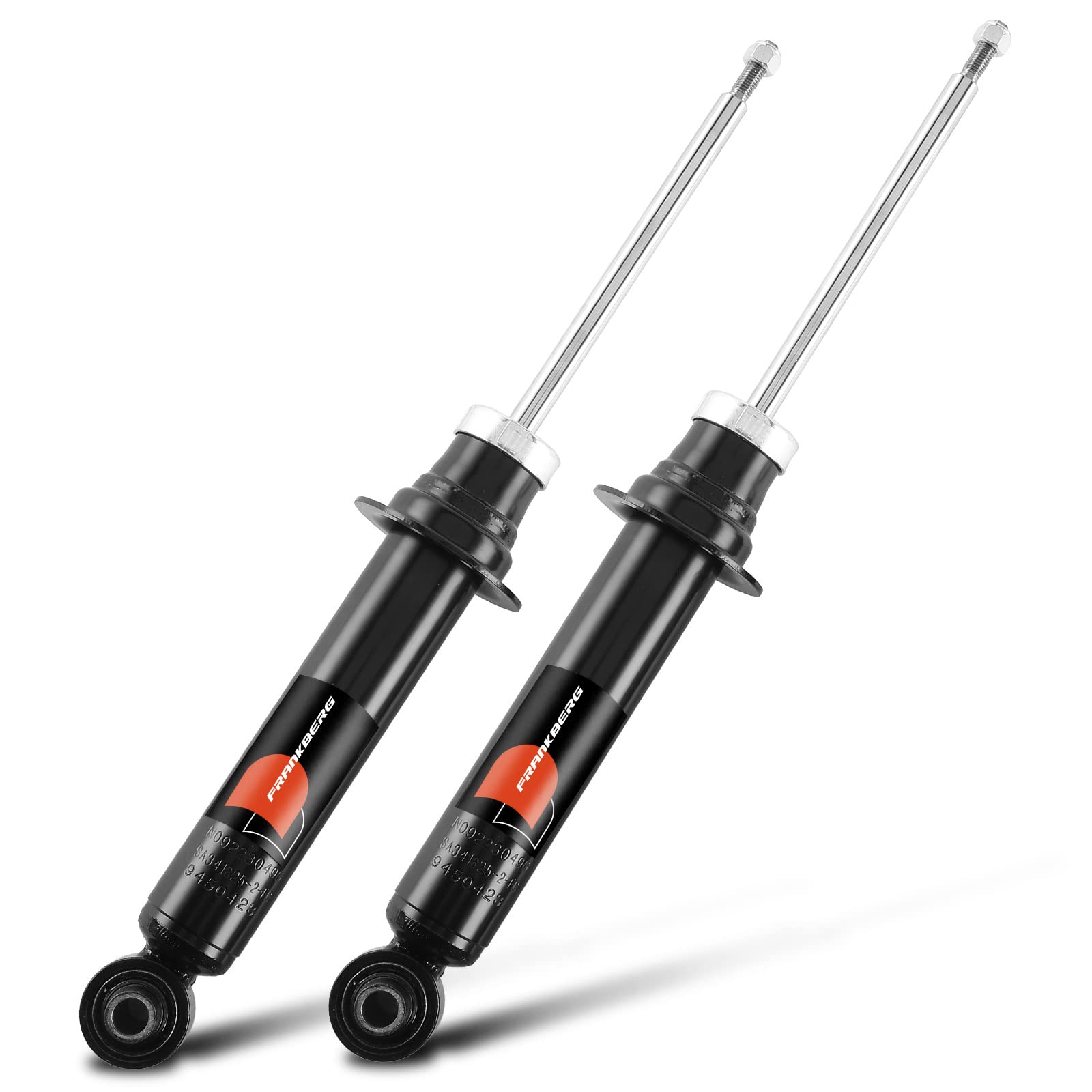 Frankberg 2 amortiguadores delanteros de 517 mm con presión de gas 26670 | 5202PA; Compatible con: 407 SO 6D 6E, 407 6D