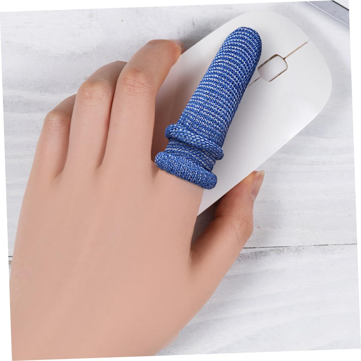 Happyyami 10Pcs Reusable Protectors Breathable Non Slip Soft Elastic Sleeves for Comfort and Joint Protection for Sports and Daily Use