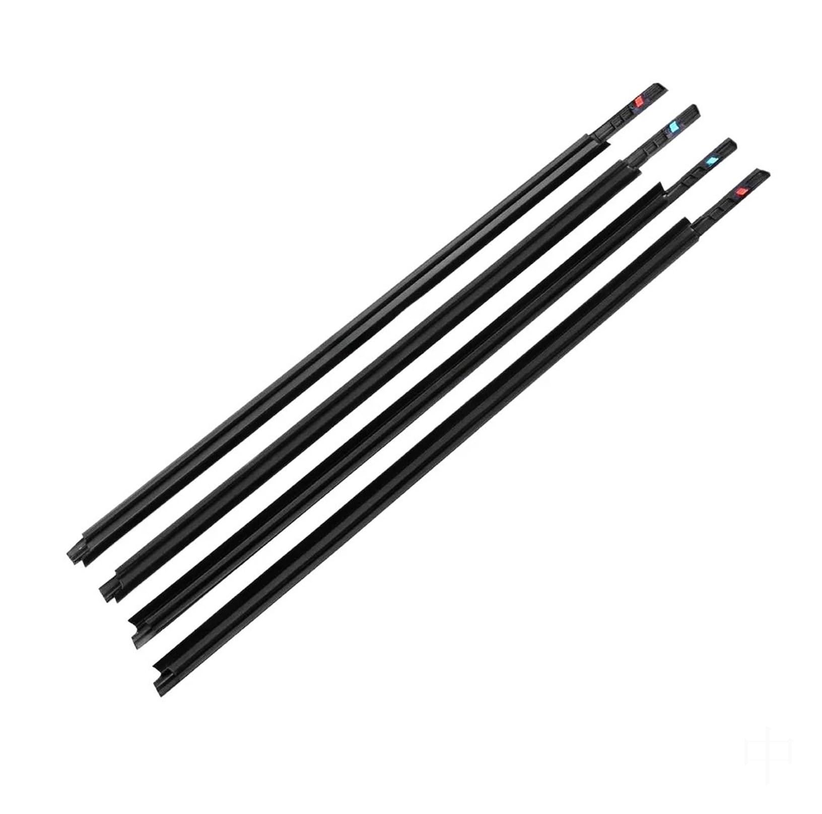 Spgsgmgtxt One Color For Suzuki Sx4 For Hatchback All Years Window Weatherstrip Outer Door Glass Moulding Trim Sealing Belt (Oe# 83811-56K00-000) 4Pcs Beltline Molding