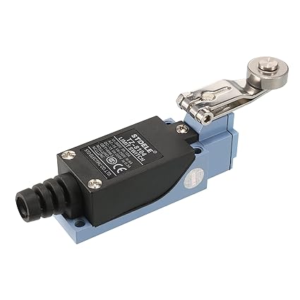 uxcell TZ-8104 DC 220V 10A Rotary Roller Lever Actuator Enclosed Mini Limit Switch