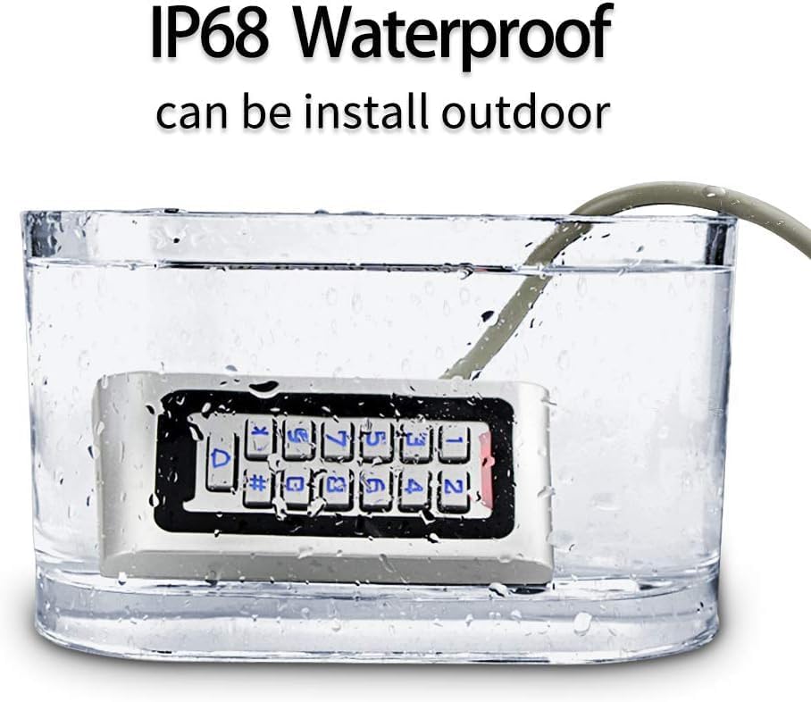 OBO HANDS S601 Outdoor IP68 Waterproof Access Control System User Manual