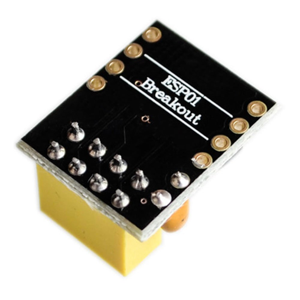 DollaTek 5Pcs ESP8266 ESP-01 ESP-01S Breakce Breadboard Adapter Transceiver Module WiFi (ESP8266)