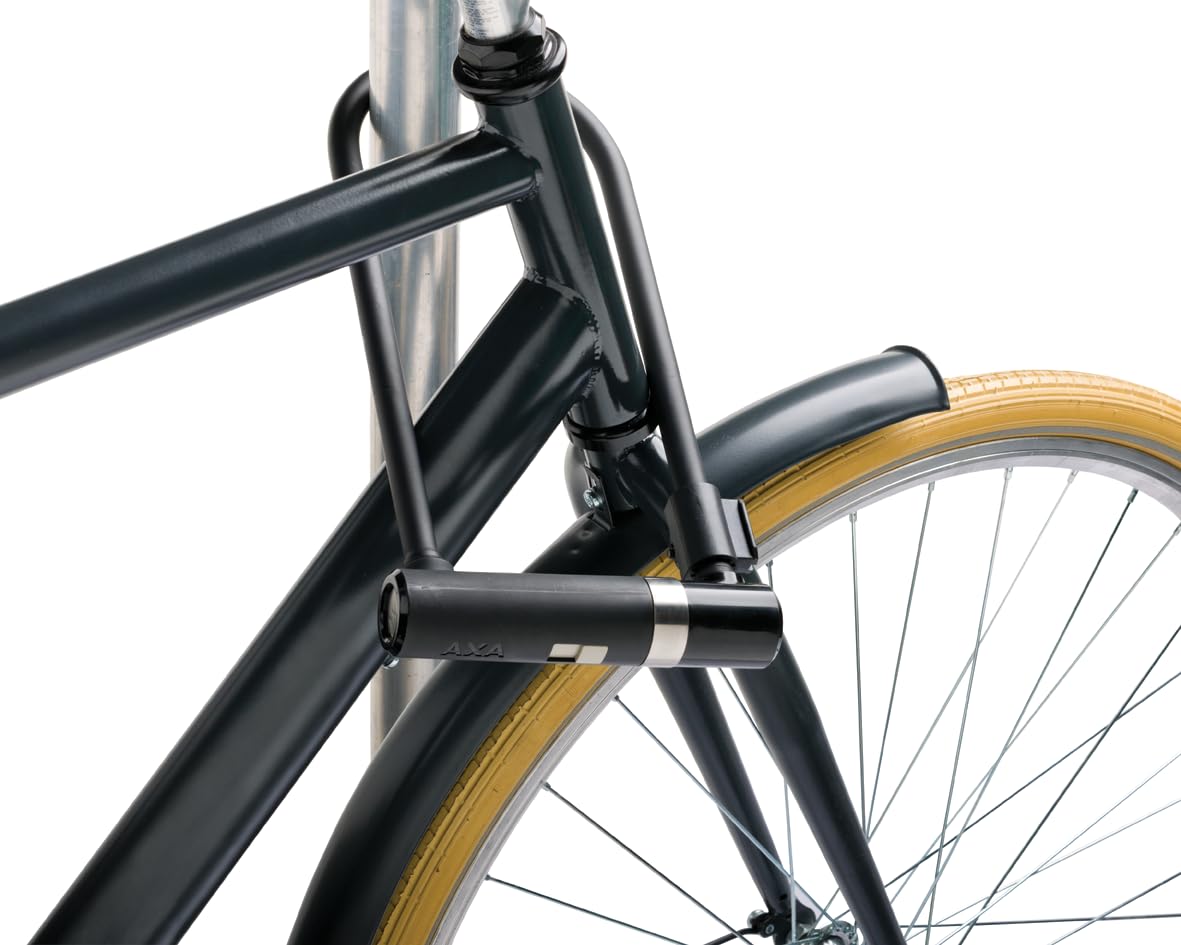 AXA 59503095KS Newton 300 Bügelschloss U-Lock, Negro, 30 cm