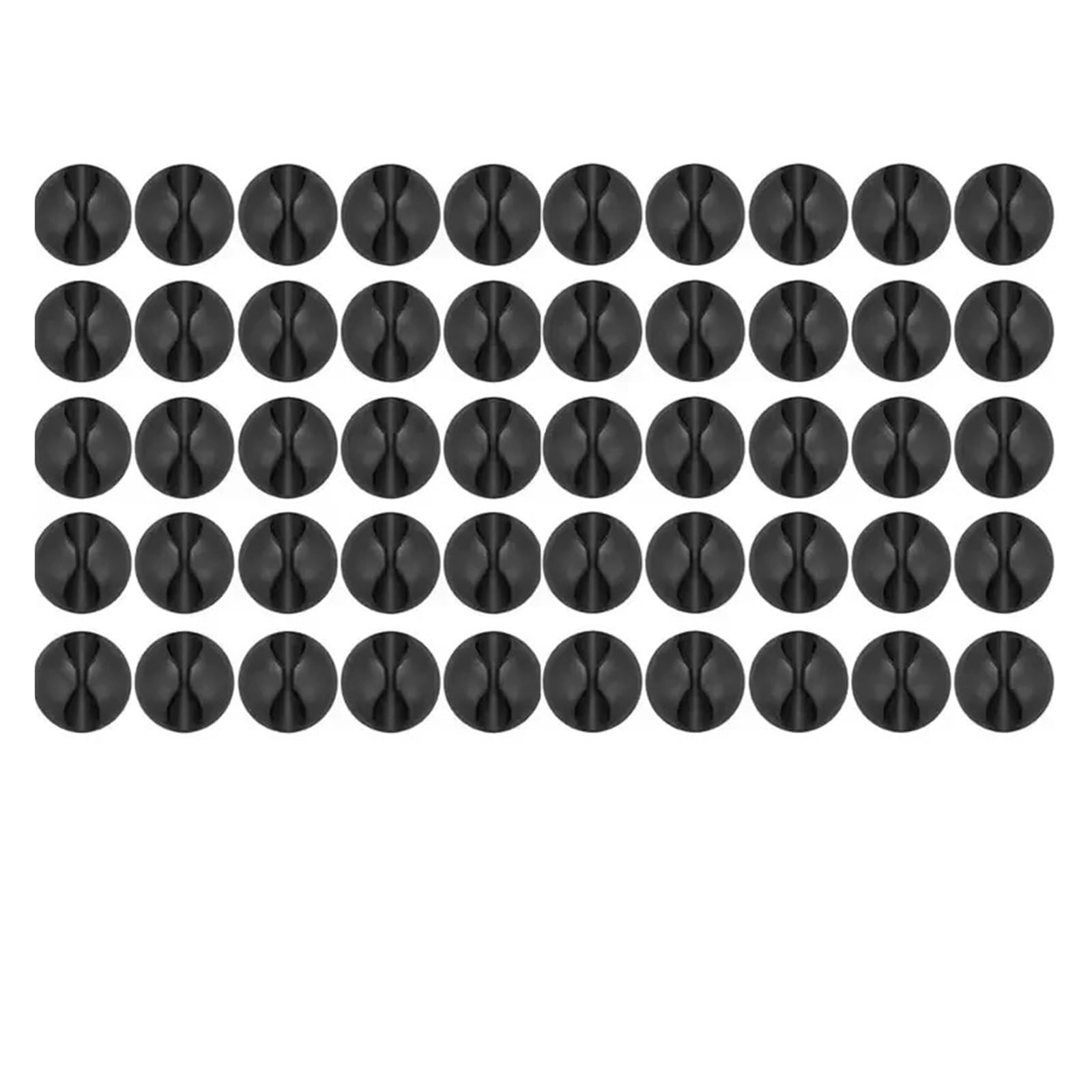 Phone Cord Holder for nightstand 100Pcs Mini Cable Winder Organizer USB Charging Cable Clips Desk Tidy Organiser Wire Cord Holder Protectors in Home Office Car(Black)
