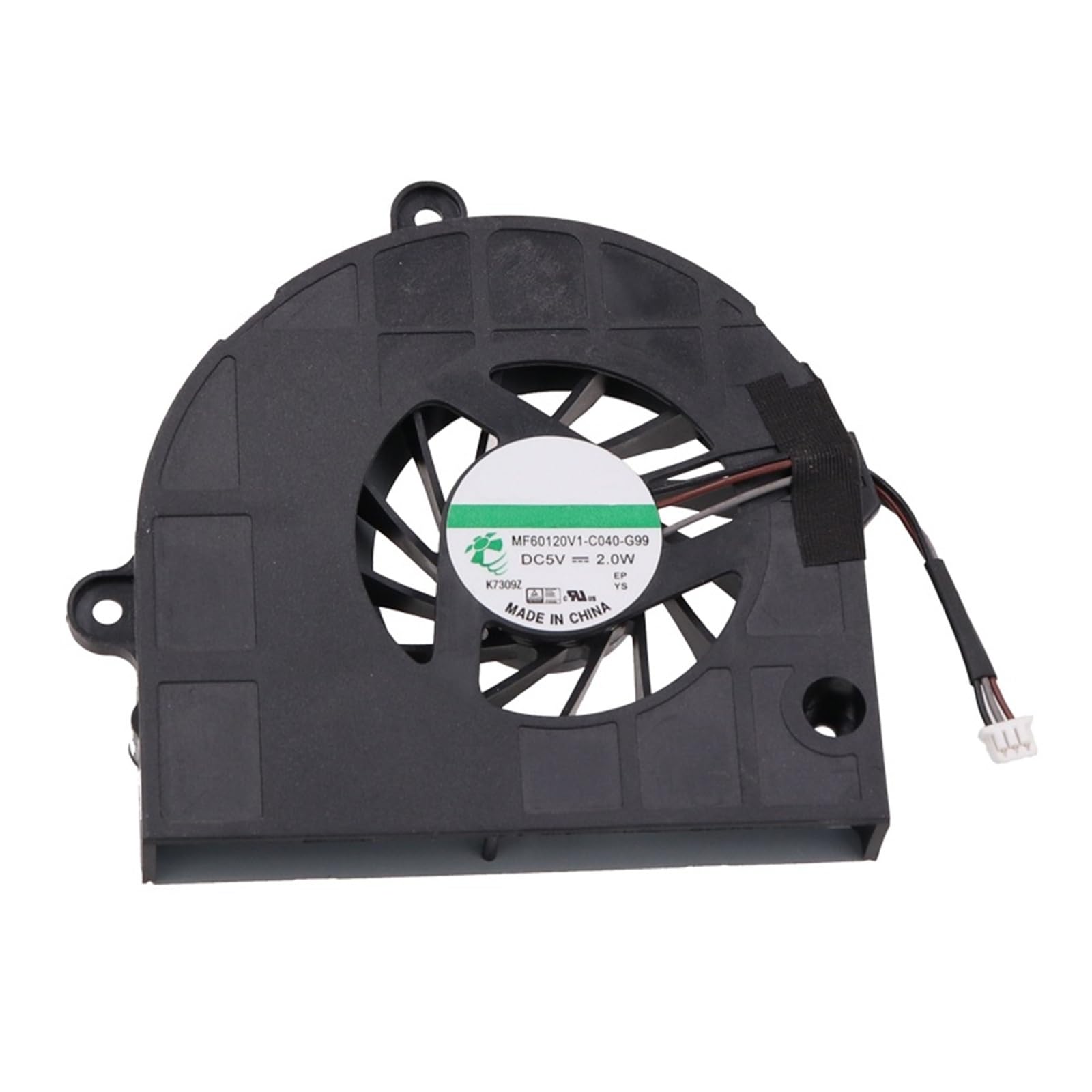 Ventilador de CPU para portátil Gateway NV55 con conector de refrigeración interna 3