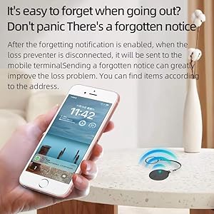   GPS-Tracker-for-Kids-Pets-Dogs-Luggage-and-Wallet-Mini-Tracker-Tag-Compatible-with-Apple-Find-My-App-Real-Time-Global-Tracking-Device-Item-Finder-with-Free-Lanyard-Rope-Black