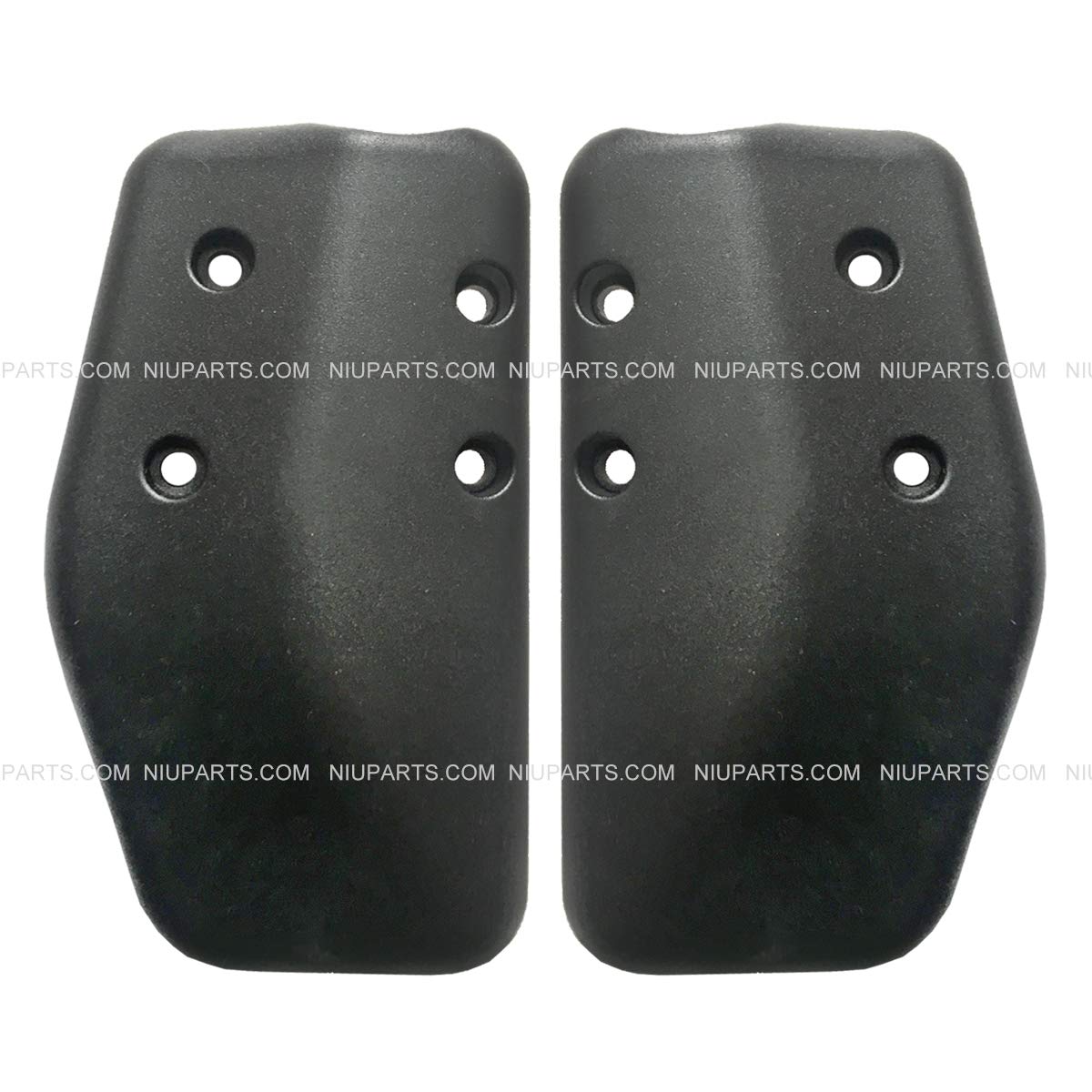 Staffa Specchietto Inferiore Sinistra In Alluminio Nero Per Peterbilt 335-389 (2005+) - 6