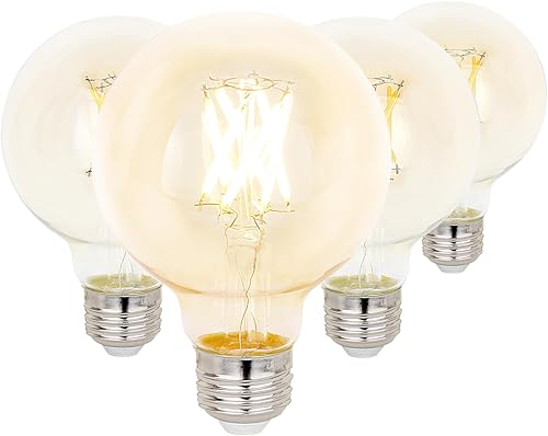 Miniatura 8 de Liii&ARTMAN Bombilla LED pequeña G16 12 brillo suave 4W blanco mate E12 luz nocturna regulable 2700K CRI97 320lm igual a 30W bombilla incandescente