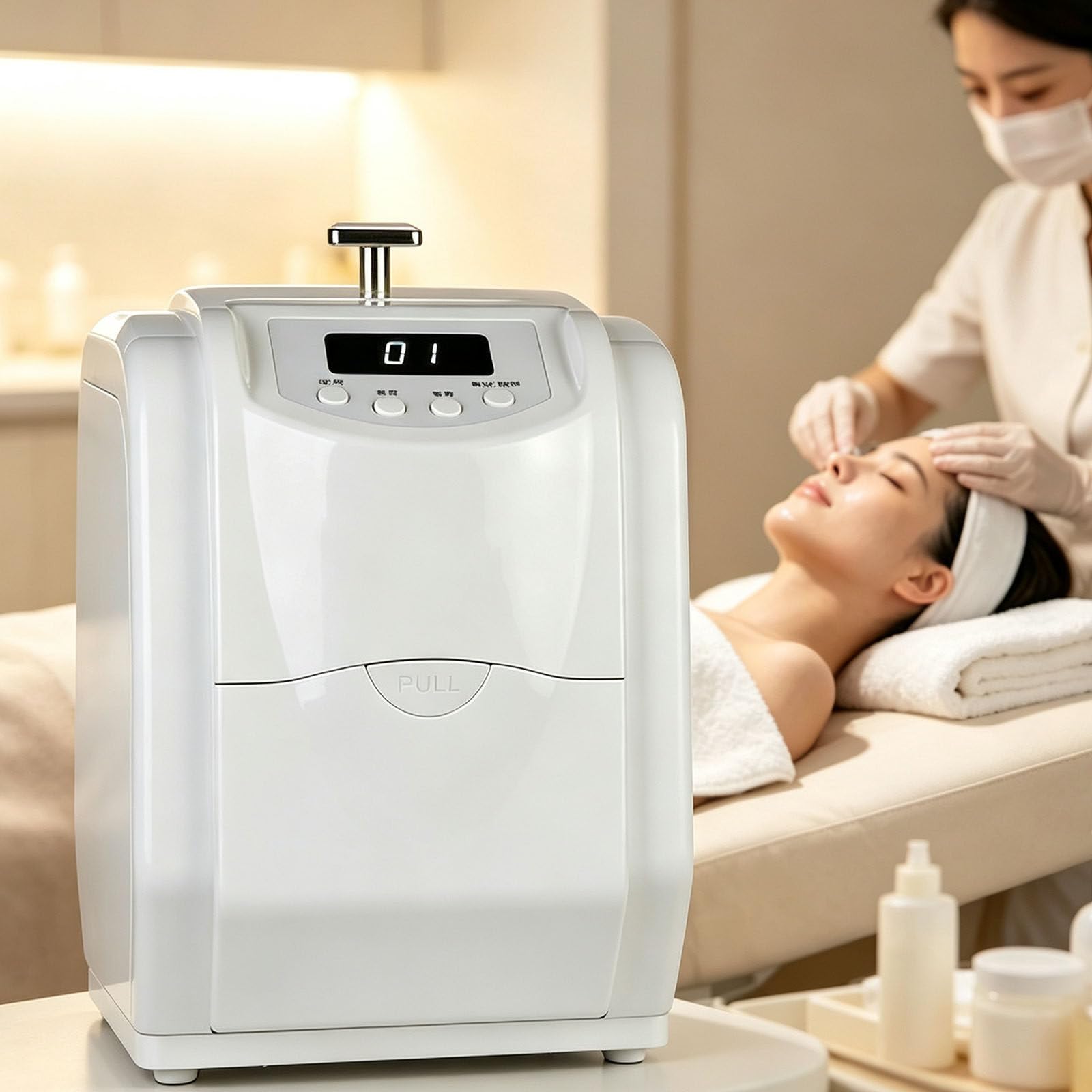 GBHJJ Hot Face Towel Heater Machine, Automatic Disposable Towel Warmer B