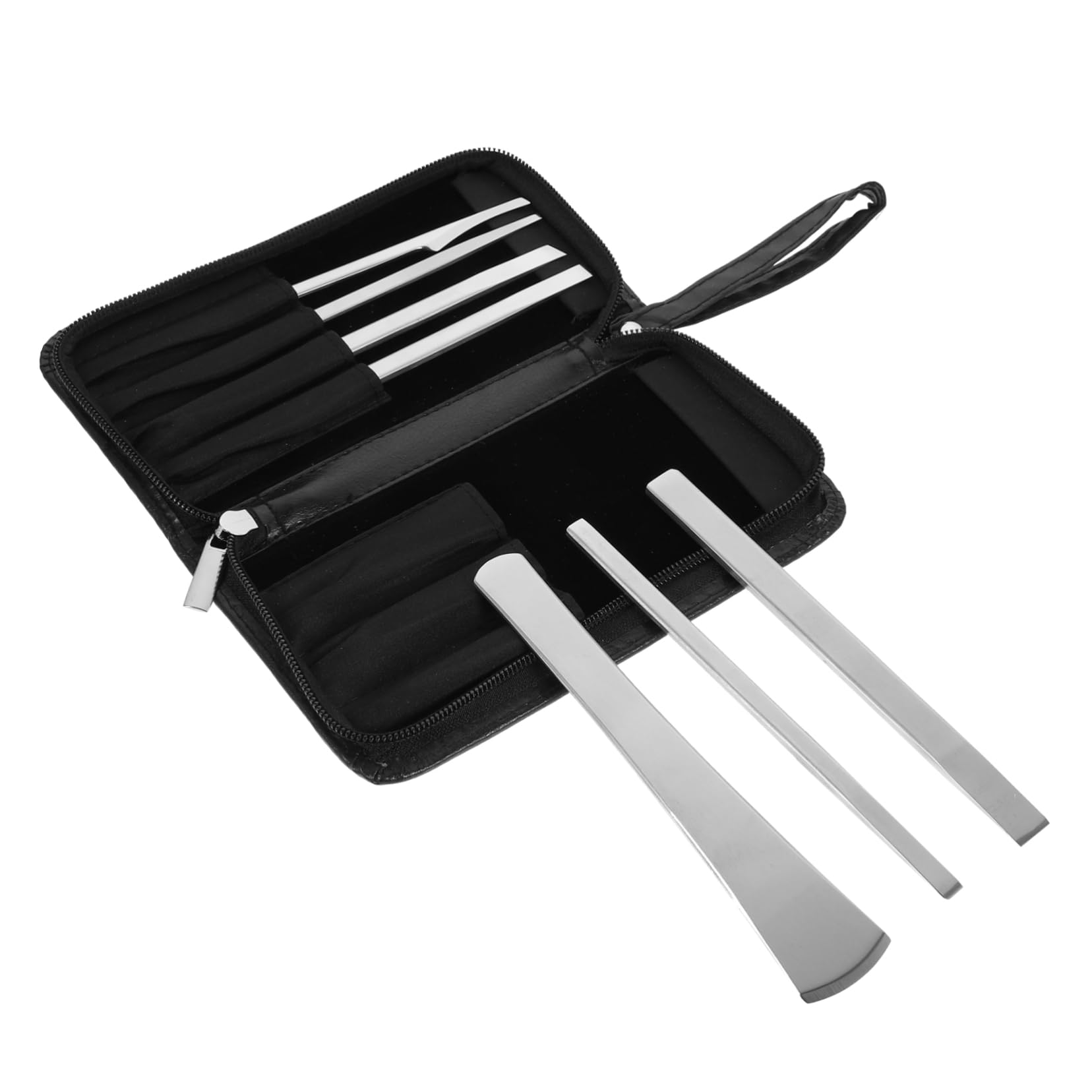 Kit Strumenti Pedicure 7 Pezzi in Acciaio Inox per Calli | Argento per Pulizia Mani e Piedi Uso Professionale e Domestico e Rimozione della Pelle Morta Pelle Secca