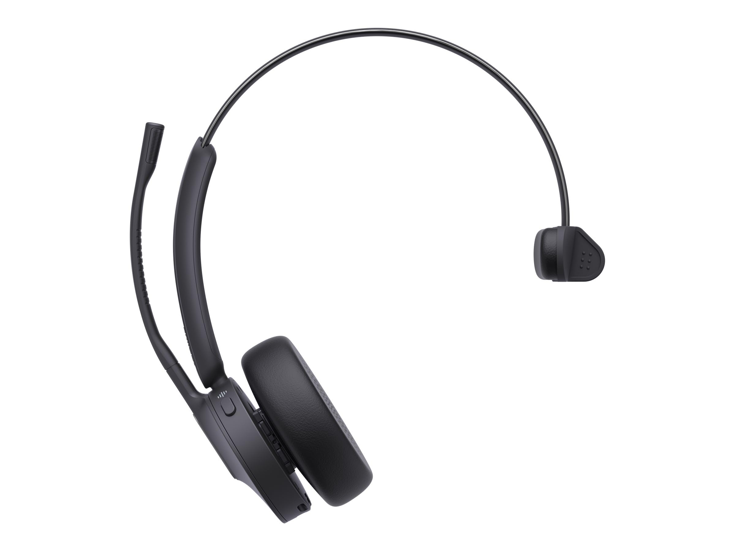 Yealink WH64 DECT und Bluetooth Mono UC Zoom Kabelloses Headset, 185 m Reichweite, EIN-Ohr-Arbeitskopfhörer mit 3-facher Geräuschunterdrückung, Klingelton, Büro-Headsets für Schreibtisch-IP-Telefon
