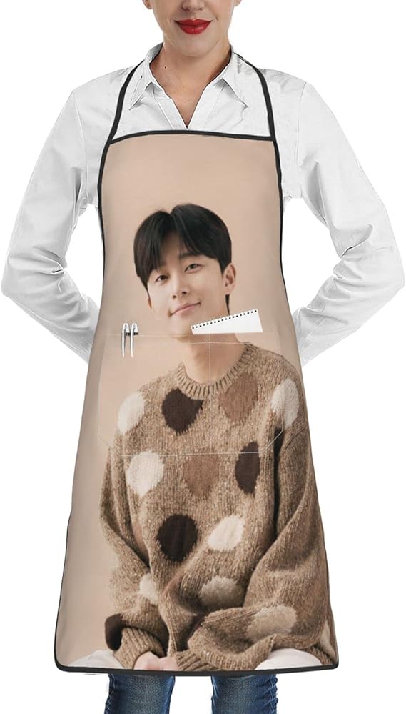 Amazon Co Jp パクソジュン Park Seo Jun ファッションエプロン キッチン用品 防汚 1つのポケット付きキッチンカフェガーデニングショップエプロンワークシンプルなフリーサイズのあご料理 ホーム キッチン
