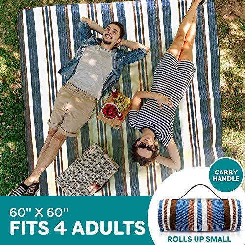 Picnic Blanket Park Blanket Beach Mat for Camping on Grass