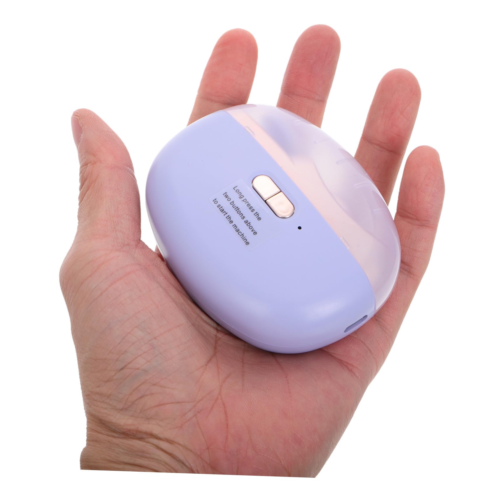 Cortaúñas Eléctrico Automático con Luz LED y Velocidad Ajustable Recortadora y Pulidor Multifuncional Ergonómica para Adultos Segura y Cómoda para Cuidado de Uñas