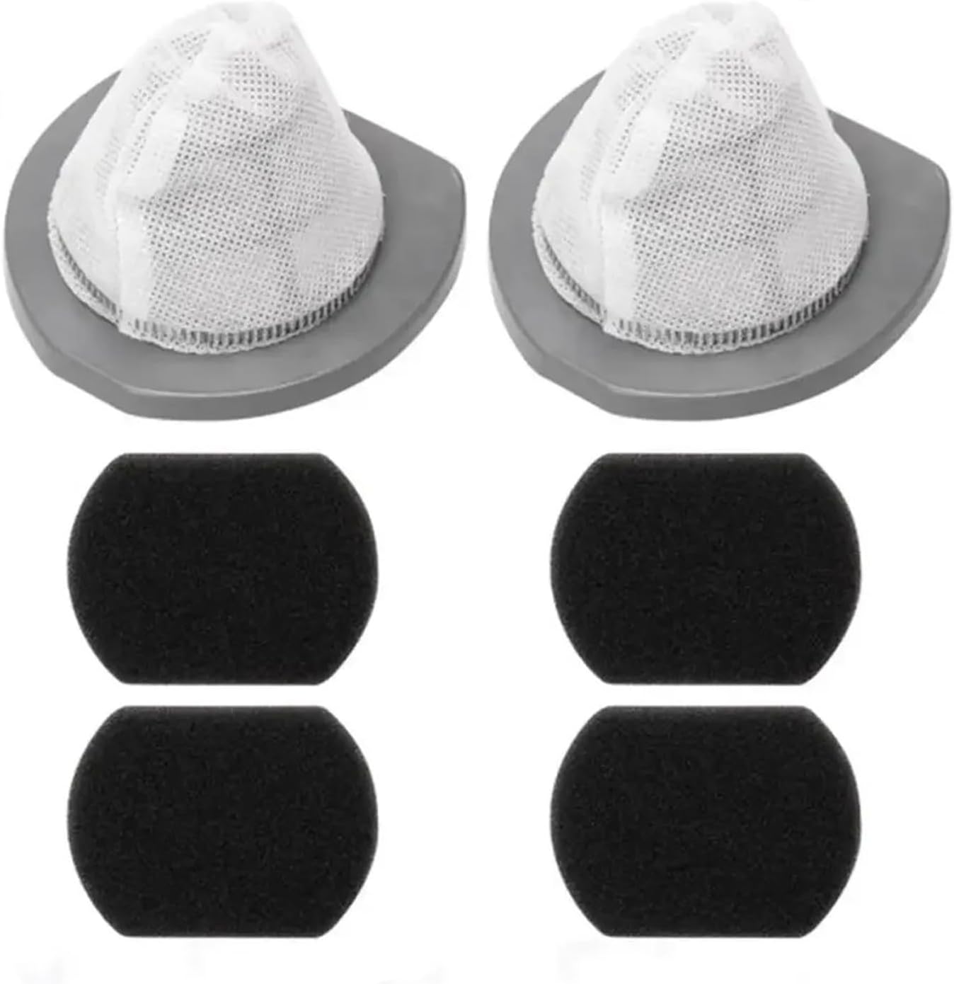 Compatible for Bissell Lightweight 3-in-1 Corded Vacuums, 4-Pack Filter Element 2033 with Cotton Material(4pcs)