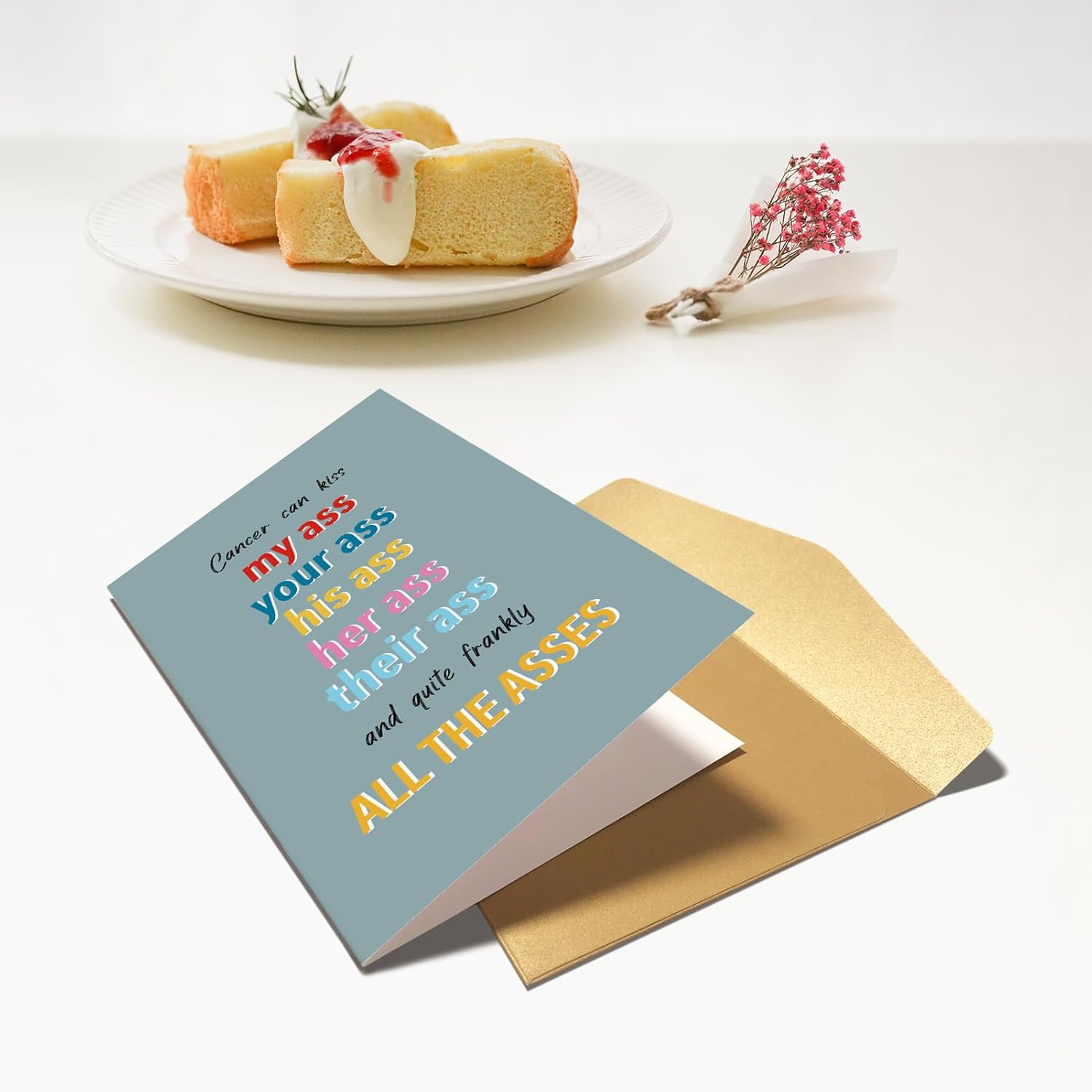 Funny Cancer Card for Him & Her - Chemo & Get Well Card - Cancer Gift - Image 5