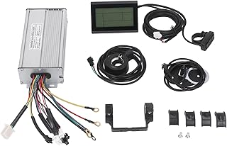 Dechoga Electric Bike Sine Wave Controller Kit LCD3 Panel Thumb Throttle Bicycle Accessories Electric Bike Controller Kit for 48V 1000W 1500W Motor