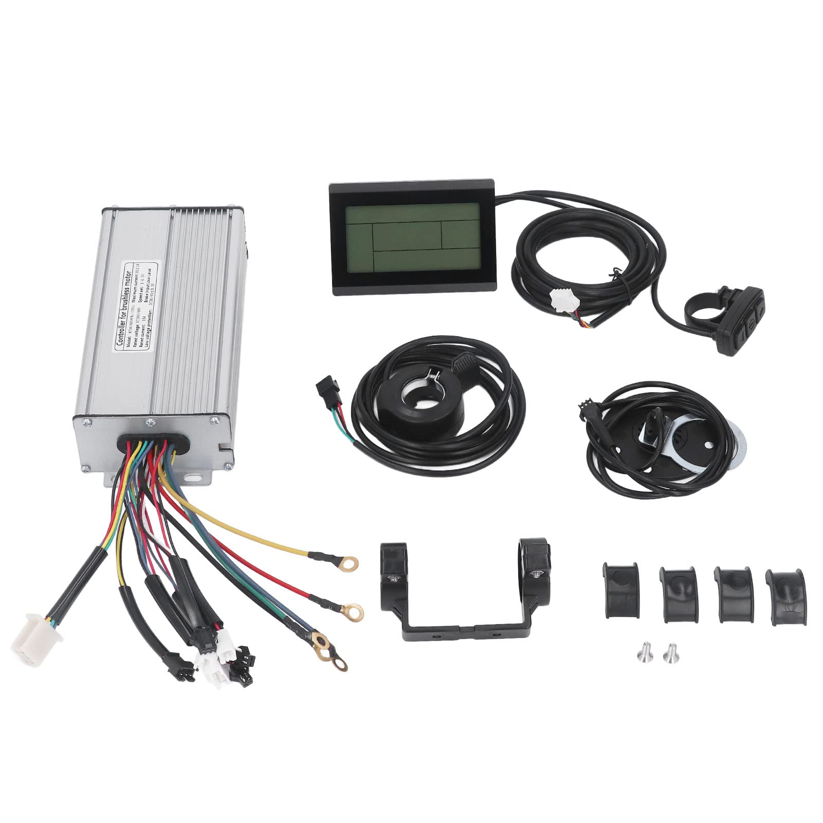 Zestaw kontrolera fali sinusoidalnej do roweru elektrycznego Panel LCD3 akcesoria przepustnicy kciuk do silnika 48 V 1000 W 1500 W