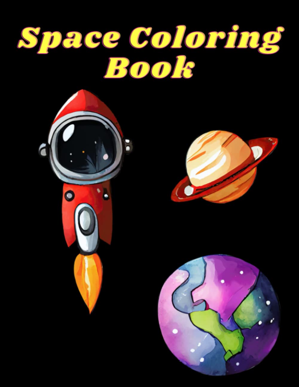 Galactic Adventures: A Space Coloring Book for Kids