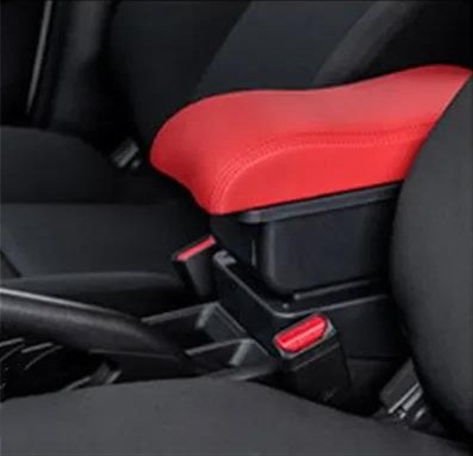 Ysdsls A Red No Usb Central Content Armrest Box Car Storage With Products With Usb Interfa For Aygo