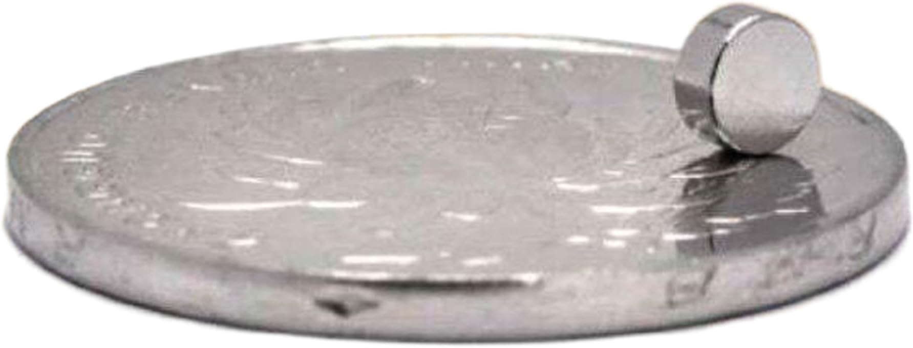 Electronic Spices Pack of 25 High-Strength 4mm x 1.5mm Neodymium Disc Magnets (Silver) – Ideal for Crafts & Mini Projects