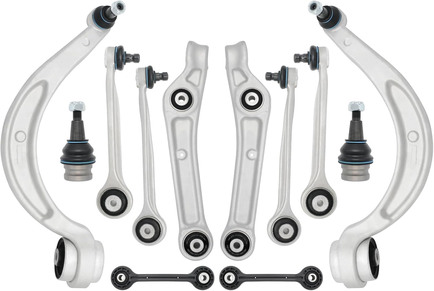 Front Lower Control Arm Compatible with Audi A4 2017-2020, A5 Sportback 2018-2023, RS5 2022-2023,RS5 Sportback,Part Number CMS701133 CMS701134 8W0407505C 8W0407506C