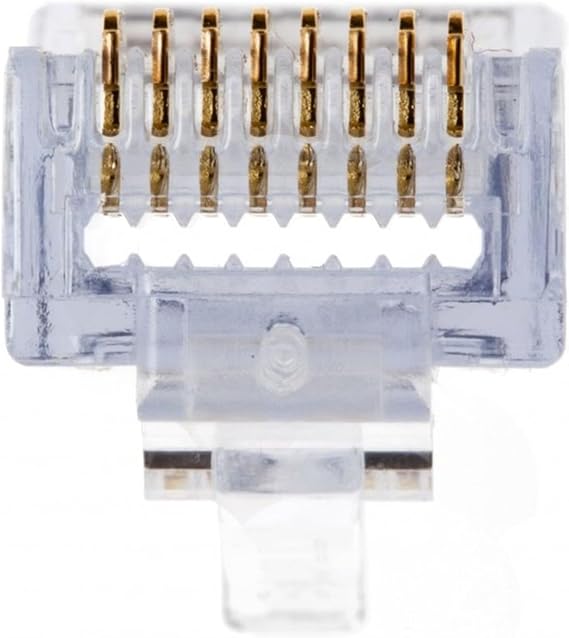 Platinum Tools 100003C EZ-RJ45 Cat5e Connector. 50/ for Ethernet Cable Termination