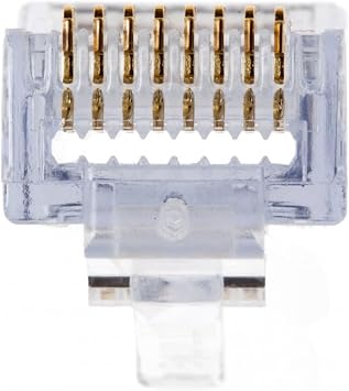 Platinum Tools 100003C EZ-RJ45 Cat5e Connector. 50/ for Ethernet Cable Termination