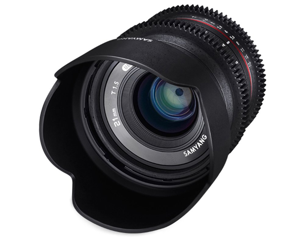 SAMYANG MF 21mm T1,5 Video APS-C für Anschluss Sony E
