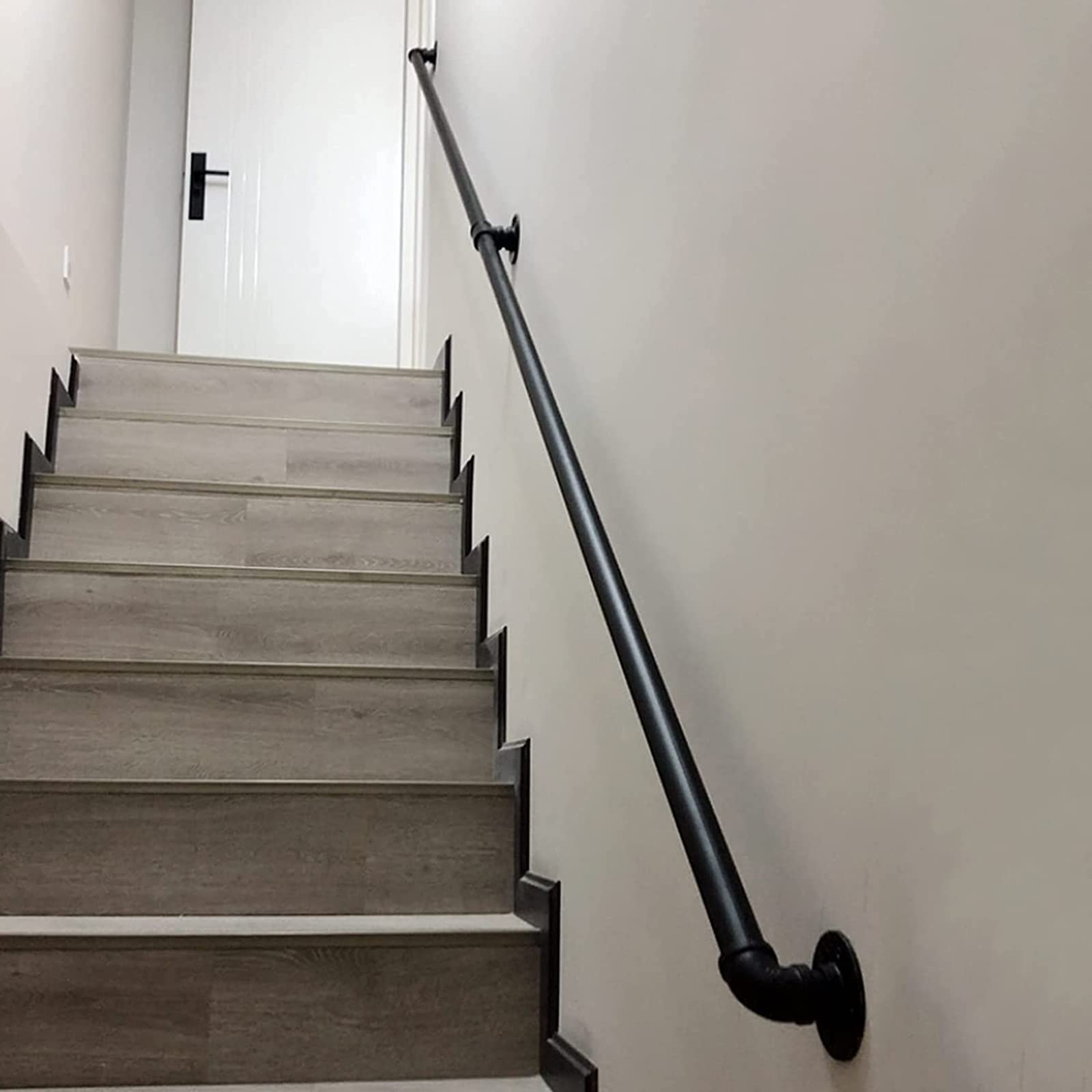 Rambardes pour escaliers 12ft en fer forgé contre les risques de chute
