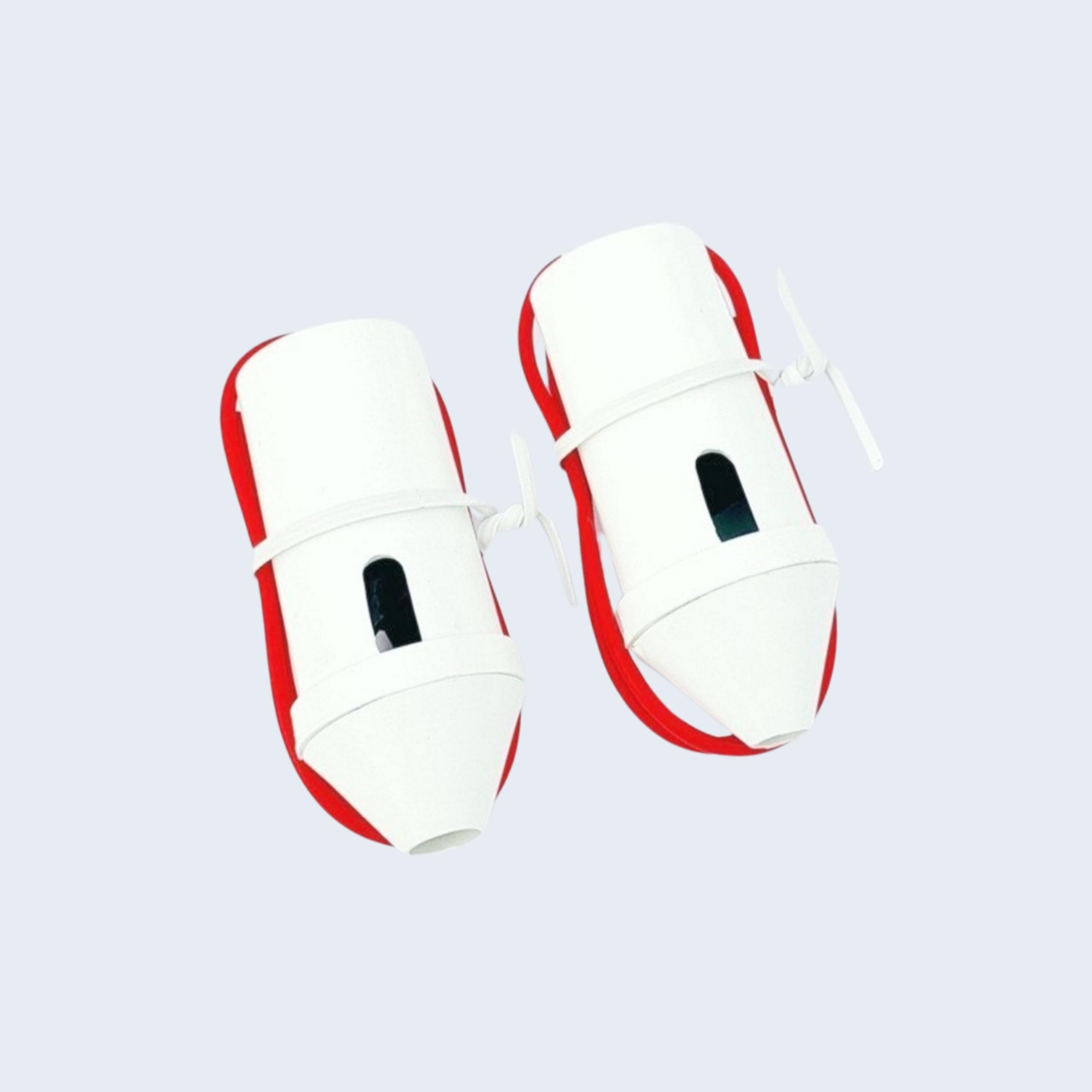 Water Sensor Set, Stainless Steel Detector Probes for Use in Raw Water. Plastic Enclosed with Copper Wire Connection Lead Wire.
