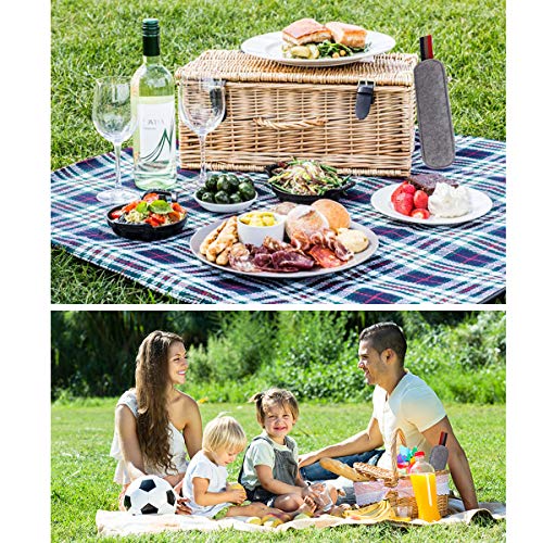 Portable utensils silverware flatware set, Travel Camping Cutlery set, 8-Piece including Knife Fork Spoon Chopsticks Cleaning brush Straws Portable bag, Stainless steel Flatware set (S size) - Thumbnail 7