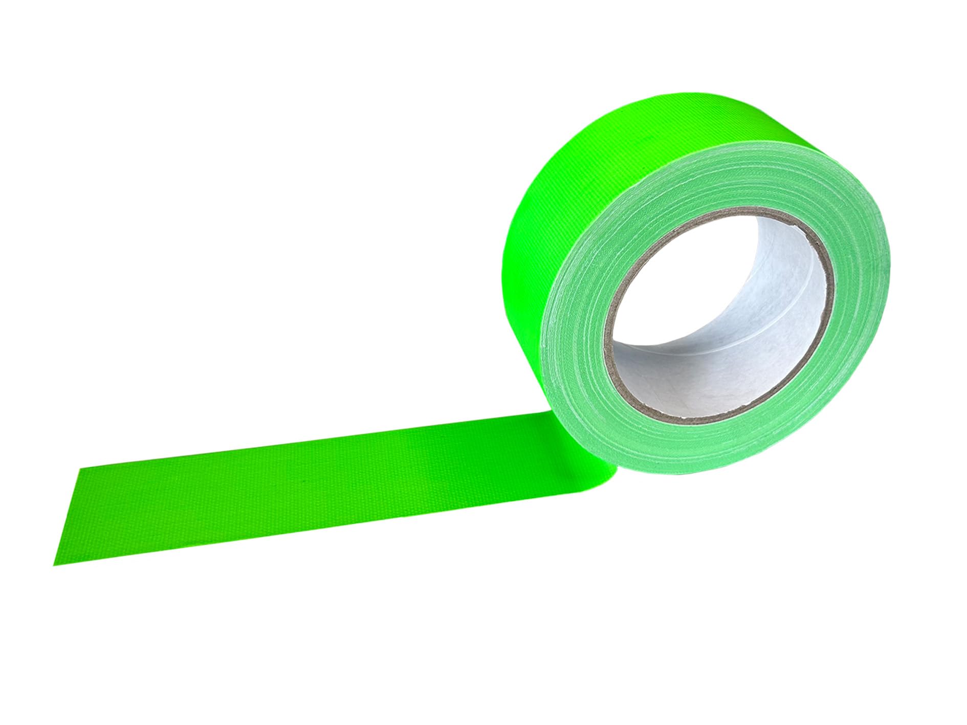 Duct Tape de 50 mm x 25 m. Fluor verde. 1 Rollo