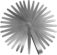 Vista 7 de Herramienta de hueco de bujías Toolwiz 2 piezas con medidor de sensor de hoja de acero de 32, herramienta de ajuste de válvula compatible con bujías