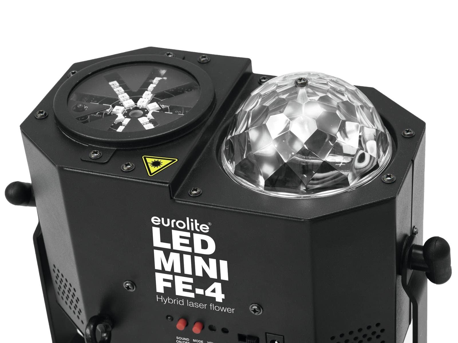 Eurolite Laser LED Effekt Mini Fe-4 Flower Mirror Ball Strobe