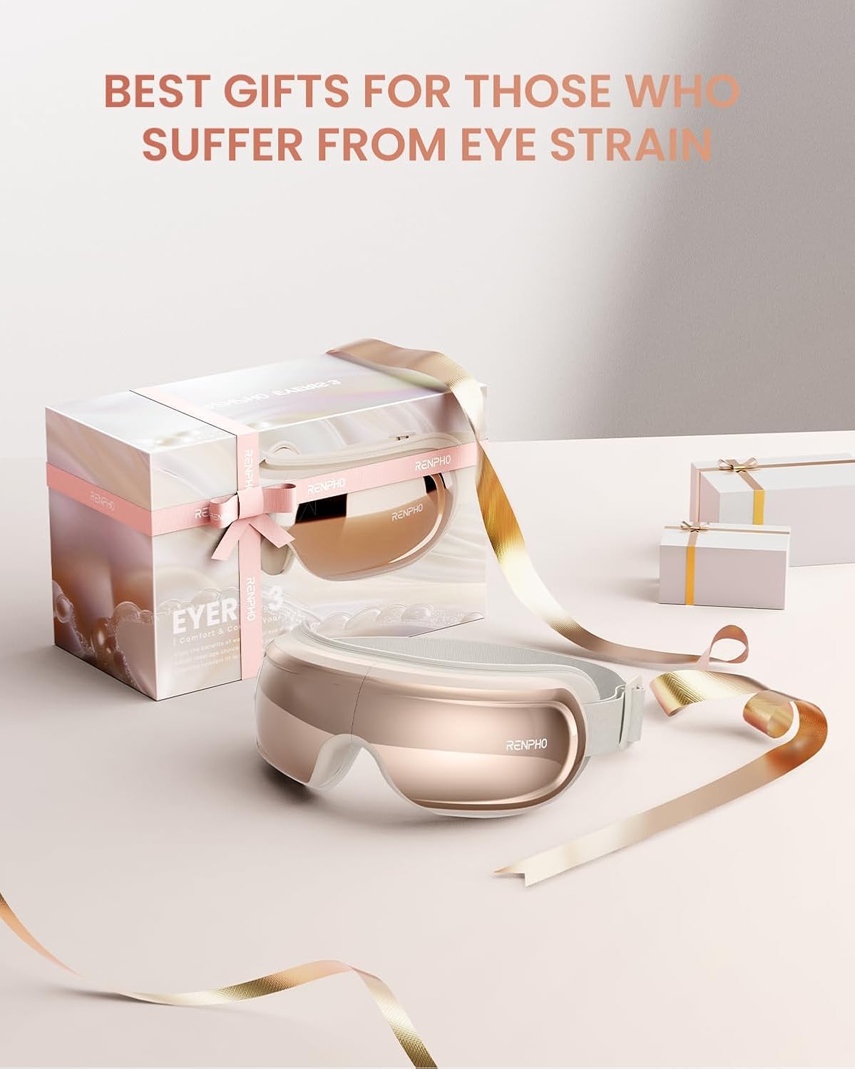 RENPHO Eye Massager with Heat and Cooling Voice Control, Mothers Day Gifts for Women Mom Her, FSA Eligible HSA, Massaging Eye Mask for Migraine Headache Dry Eyes and Stress Relief - Eyeris 3 — Amazon image 6