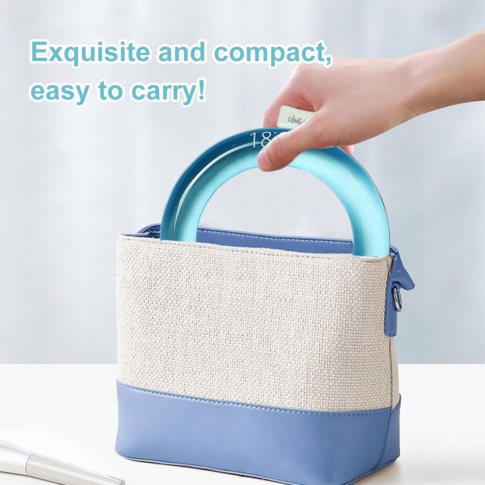 Tubo di Raffreddamento del Collo,Tubo di Ghiaccio del Collo Fisico 18°C Dispositivo di Raffreddamento Collo,Tubo di raffreddamento per Collo,Anello di Raffreddamento del Collo,Reusable Cooling Ring