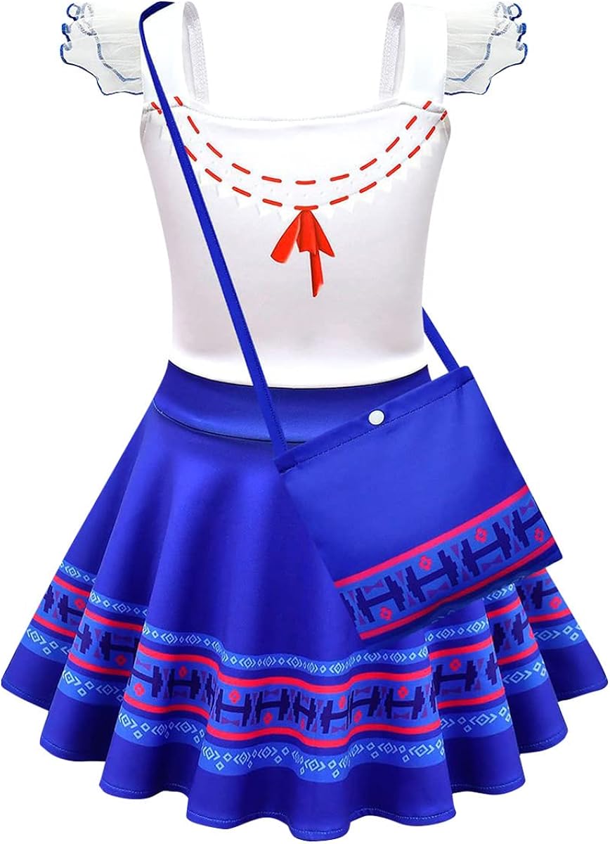 Disfraz de Halloween para niños y niñas fantástico vestido de princesa para cosplay con bolsa Halloween Navidad carnaval