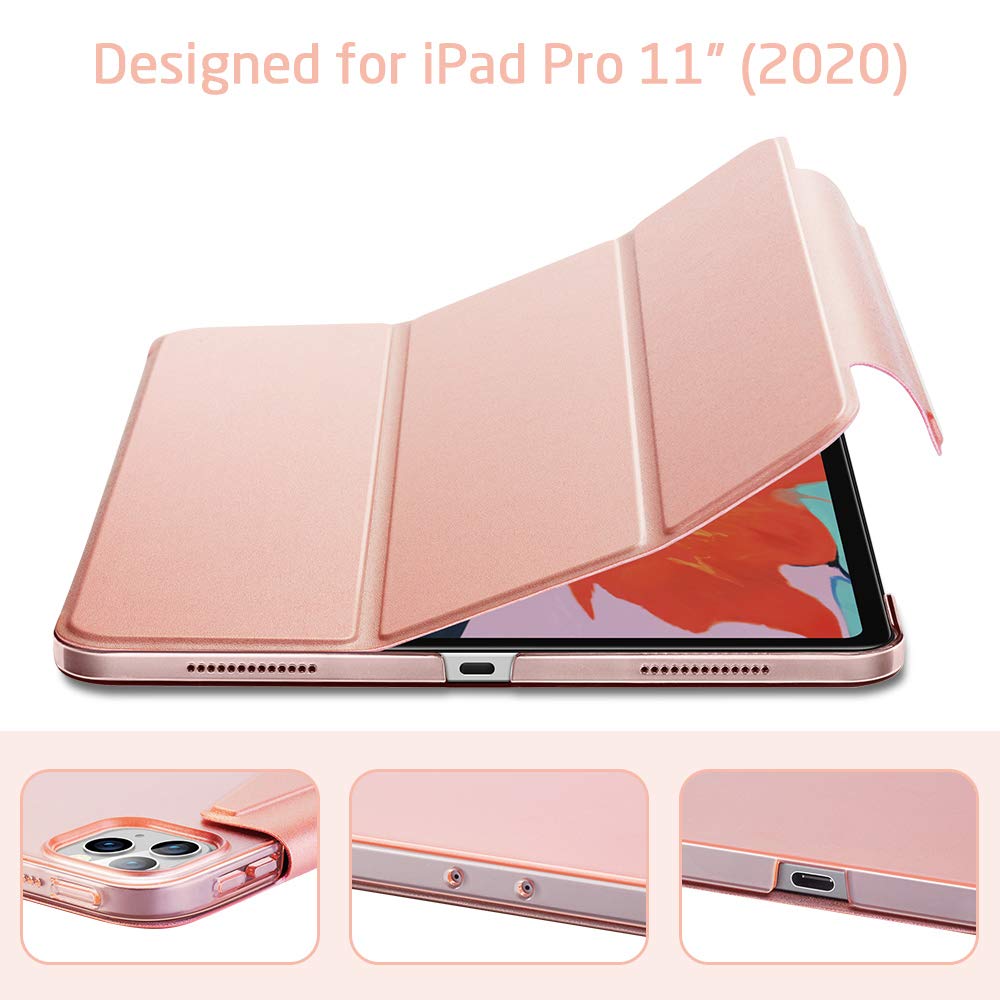 Amazon.co.jp: ESR iPadPro11ケース 2020(ローズゴールド) : パソコン