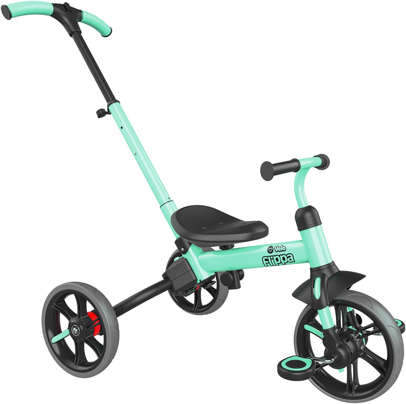 Yvolution Y Velo Flippa 4-In-1 Toddler Trike To Balance Bike | Ages 2-5 Years (Green)€¦