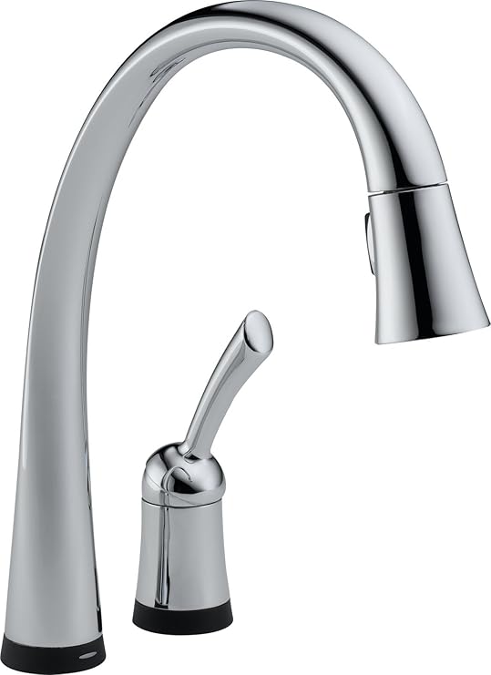 Delta Faucet 980TDST Pilar Single Handle PullDown Kitchen