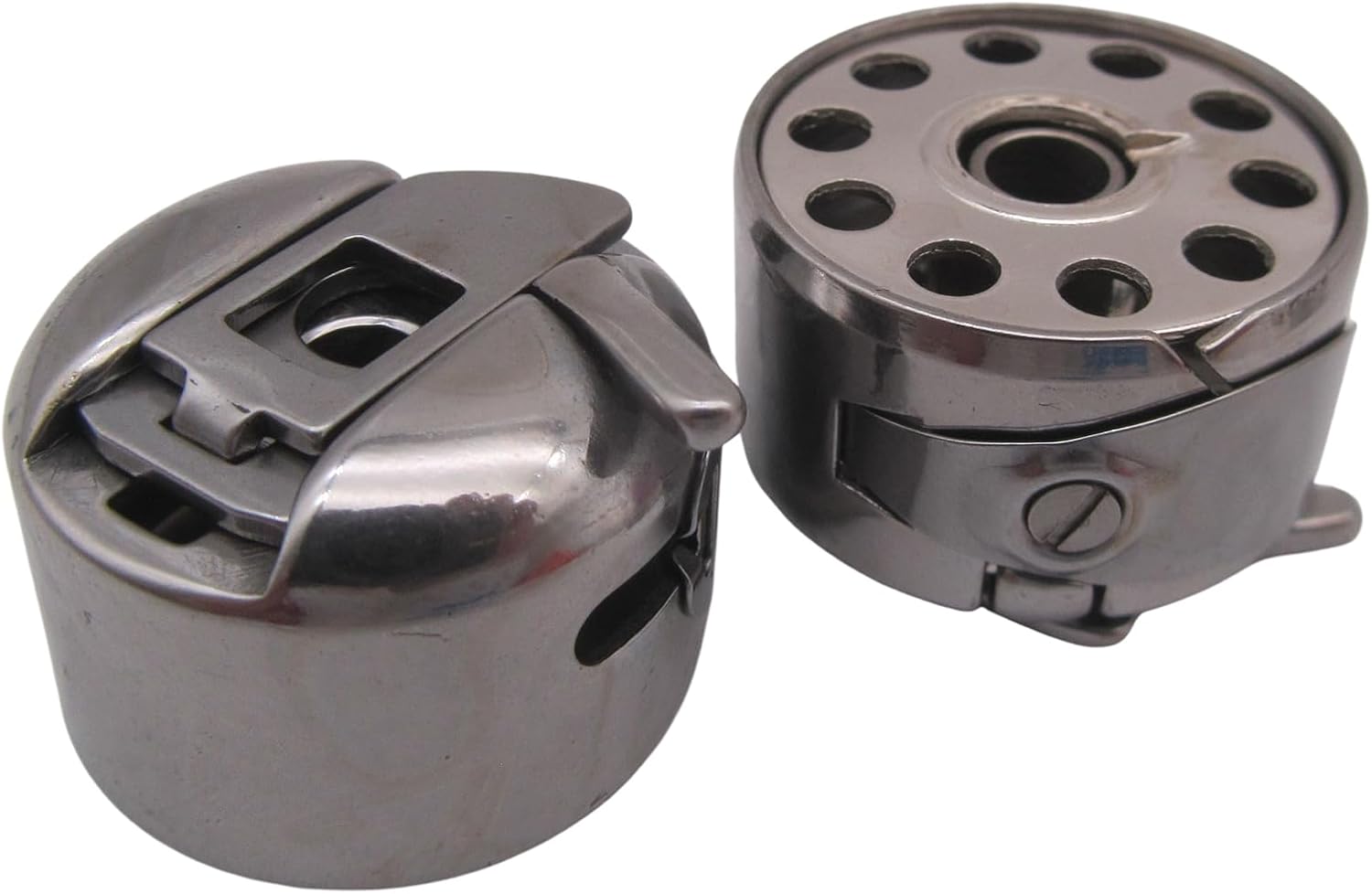 CKPSMS Brand -1SET Bobbin Cases & Bobbins #62740 2PCS+2518 10PCS Compatible with/Replacement for Singer Brand 31 Class, 31-15,31-16,31K19,31K21,331K,431D