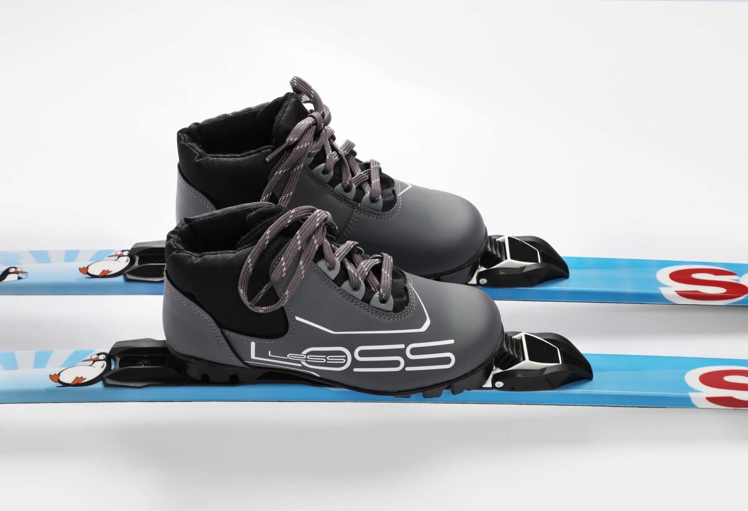 Loss Skiwax Europe Kinder Langlauf Set Langlaufski + Bindungen + Langlaufschuhe