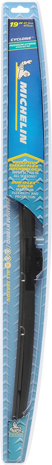 Michelin 14519 Cyclone Premium Hybrid 19" Wiper Blade With Smart-Flex Technology, 1 Pack