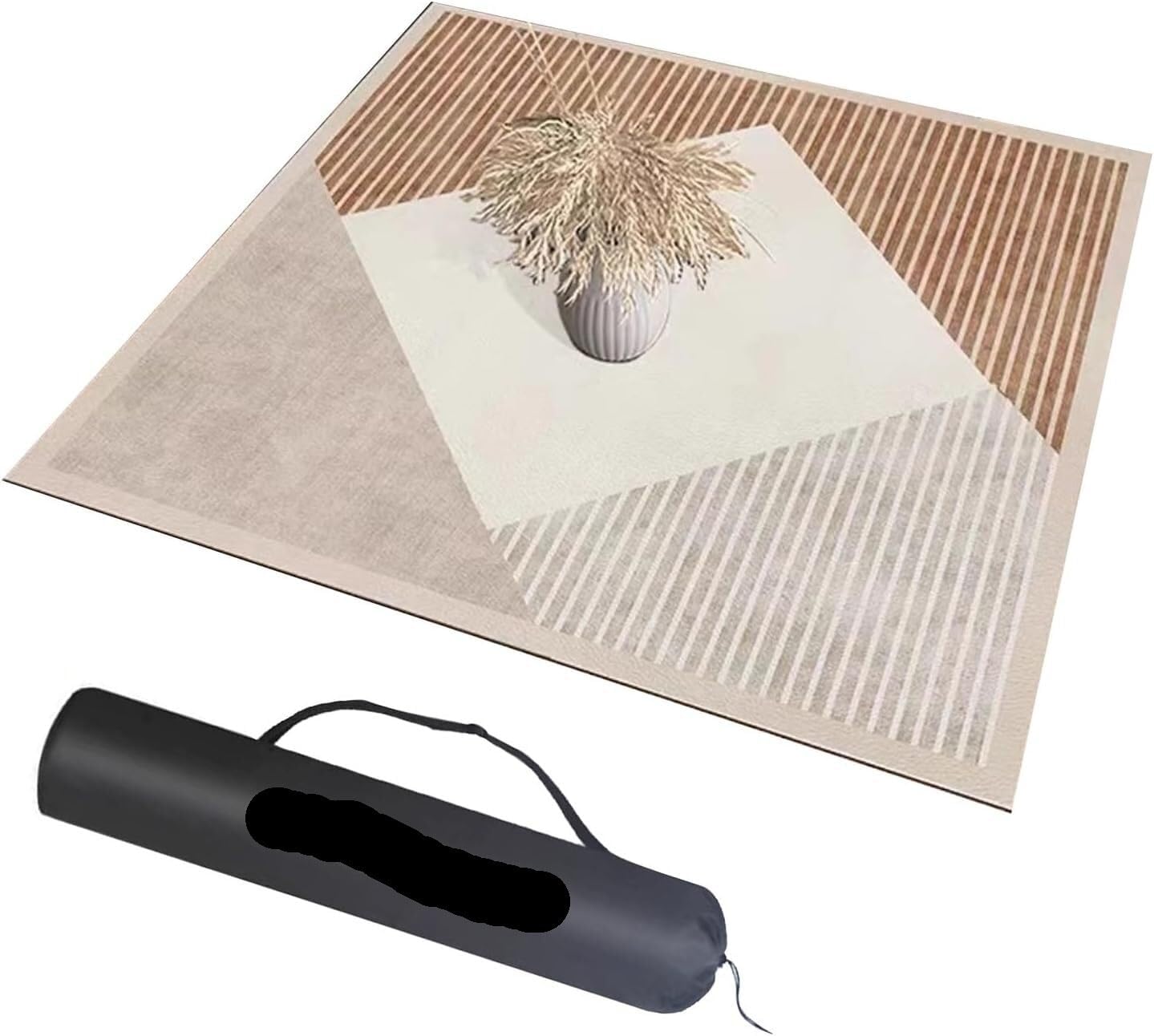 Mahjong Mat,Square Board Table Mat Reduction Vibration,for Board,Tile aAnd Card Games.