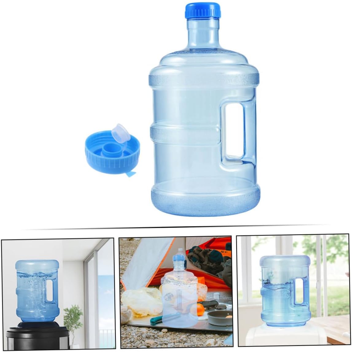 BESPORTBLE 1 Pcs Outdoor Water Jug Car Driving Water Jug Camping Water Container Jug Handle Design (0.8Gallon)