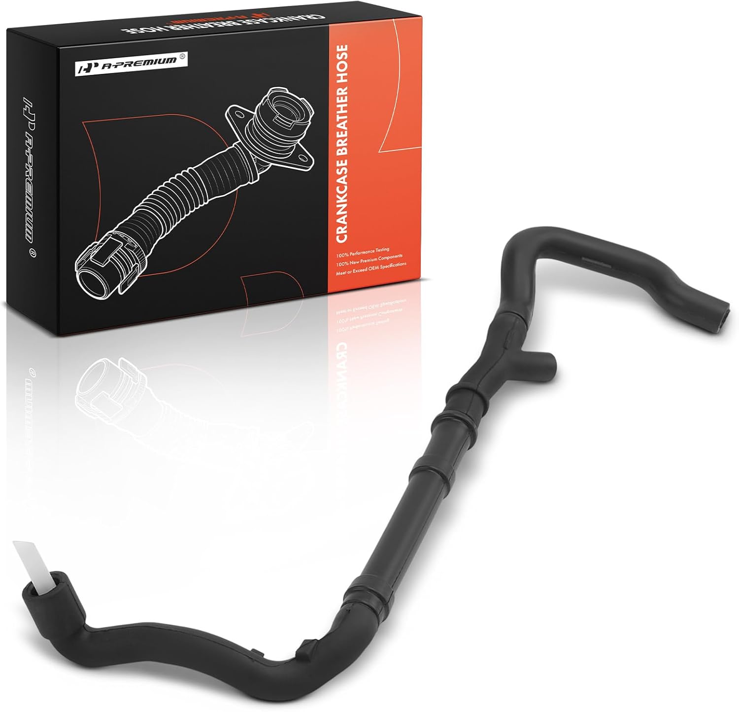 A-Premium Engine Crankcase Breather Hose Compatible with Mercedes-Benz C230/C280 2006-2007, C300 2008-2012, C350/E350 2006-2011, GLK350, S400, SLK280, SLK300, SLK350, R350, CLK350, ML350, ML450