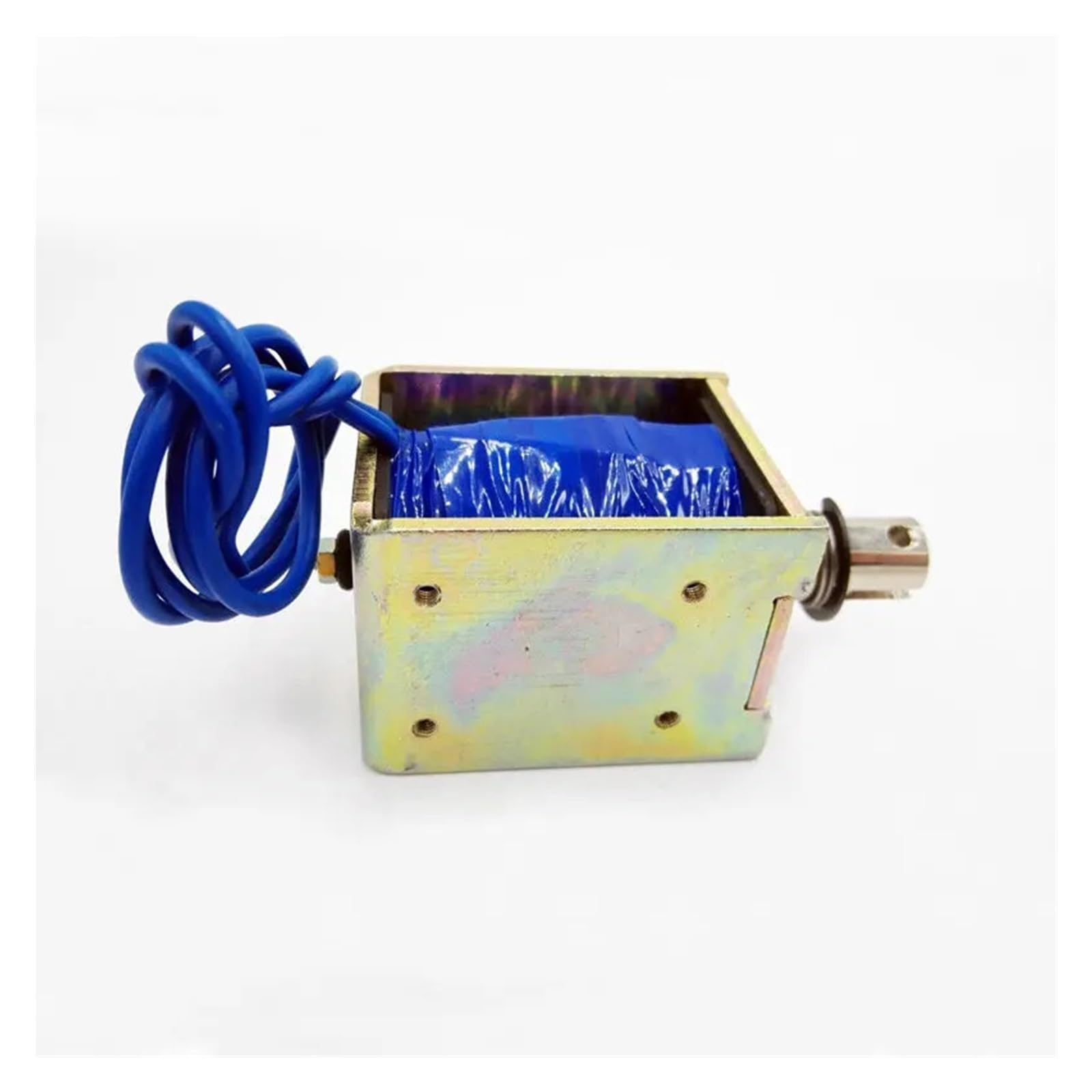 Elettromagnete DC12V/24V 50N Push&Pull Tipo solenoide Magnete Elettrico TAU-1250T 1250 0-12mm Telaio Aperto lineare Solenoide Elettromagnete(24V 1250)