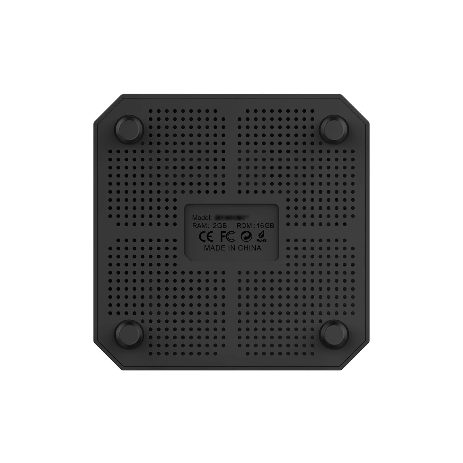 TV, Pudełko 8K Odtwarzacz Multimediów Strumieniowych Czterordzeniowy Dekoder 4-rdzeniowy Telewizor Czterordzeniowy 2GB RAM 16GB ROM WiFi 6 BT5.4 Pilot Głosowy do Telewizora z USB (Wtyczka UE)